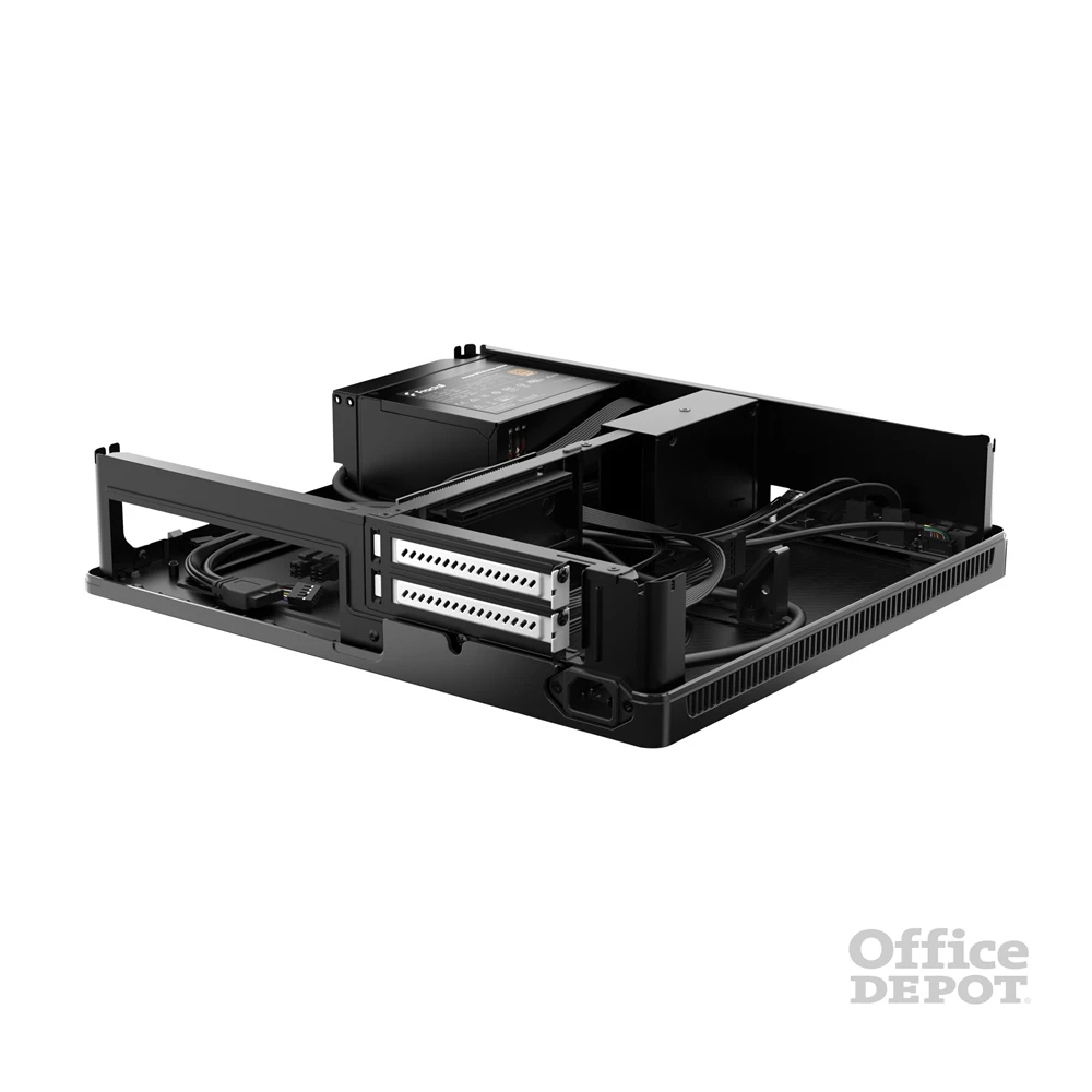 Fractal Design Node 202 450W Fekete mini-ITX ház