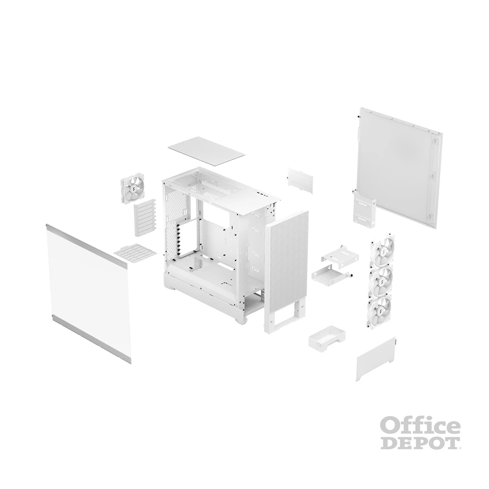 Fractal Design Pop XL Air RGB Fehér ablakos (Táp nélküli) E-ATX ház