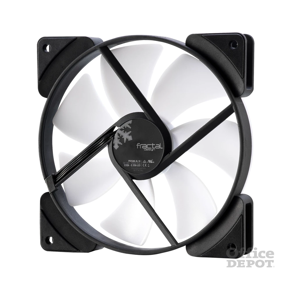 Fractal Design Prisma AL-14 3-Pack 140mm ARGB fekete ventilátor