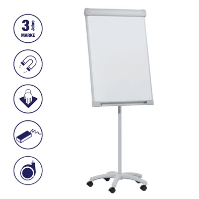 Franken FC41 Eco mágneses mobil flipchart tábla Franken FC41 Eco mágneses mobil flipchart tábla