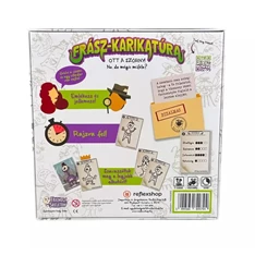 Frász-karikatúra társasjáték Frász-karikatúra társasjáték