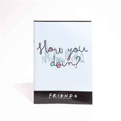 Friends A4 kockás 87-32 iskolai tűzött füzet Friends A4 kockás 87-32 iskolai tűzött füzet