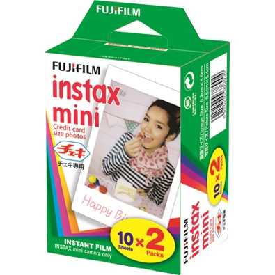 Fujifilm Instax Mini fényes (10x2/doboz) 20 db képre film Fujifilm Instax Mini fényes (10x2/doboz) 20 db képre film