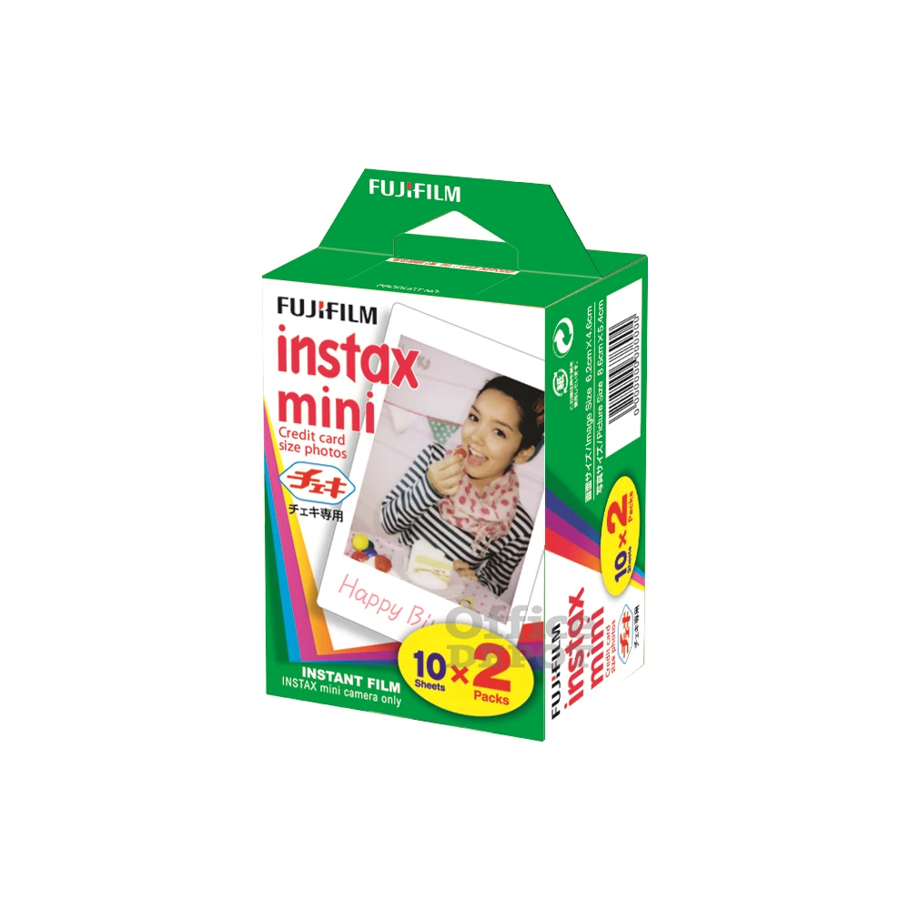 Fujifilm Instax Mini fényes (10x2/doboz) 20 db képre film