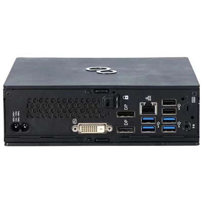 Fujitsu Esprimo Q958 Micro/i3-8100T/8GB/256GB SSD/Win Pro COA/fekete asztali számítógép (Használt A+,felújított) Fujitsu Esprimo Q958 Micro/i3-8100T/8GB/256GB SSD/Win Pro COA/fekete asztali számítógép (Használt A+,felújított)