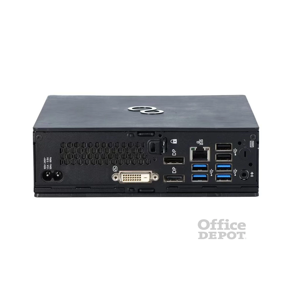 Fujitsu Esprimo Q958 Micro/i3-8100T/8GB/256GB SSD/Win Pro COA/fekete asztali számítógép (Használt A+,felújított) Fujitsu Esprimo Q958 Micro/i3-8100T/8GB/256GB SSD/Win Pro COA/fekete asztali számítógép (Használt A+,felújított)