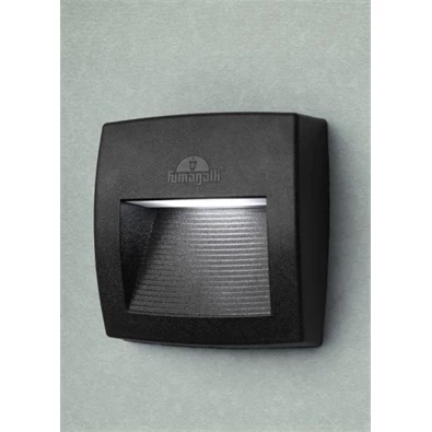 Fumagalli LORENZA 150 LED 4W 3K R7S fekete kültéri falilámpa Fumagalli LORENZA 150 LED 4W 3K R7S fekete kültéri falilámpa