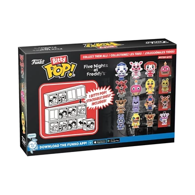 Funko Bitty POP! Five Nights at Freddy`s: Foxy figura 4db-os figura csomag Funko Bitty POP! Five Nights at Freddy`s: Foxy figura 4db-os figura csomag