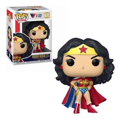 Funko POP! Heroes (433) Wonder Woman 80th - Wonder Woman Classic with Cape figura Funko POP! Heroes (433) Wonder Woman 80th - Wonder Woman Classic with Cape figura