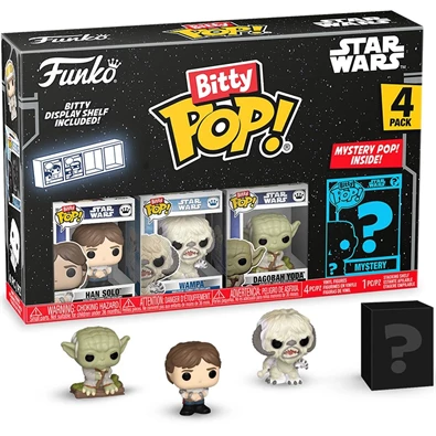 Funko POP! Star Wars S2 - Han Solo 4db-os figura csomag Funko POP! Star Wars S2 - Han Solo 4db-os figura csomag