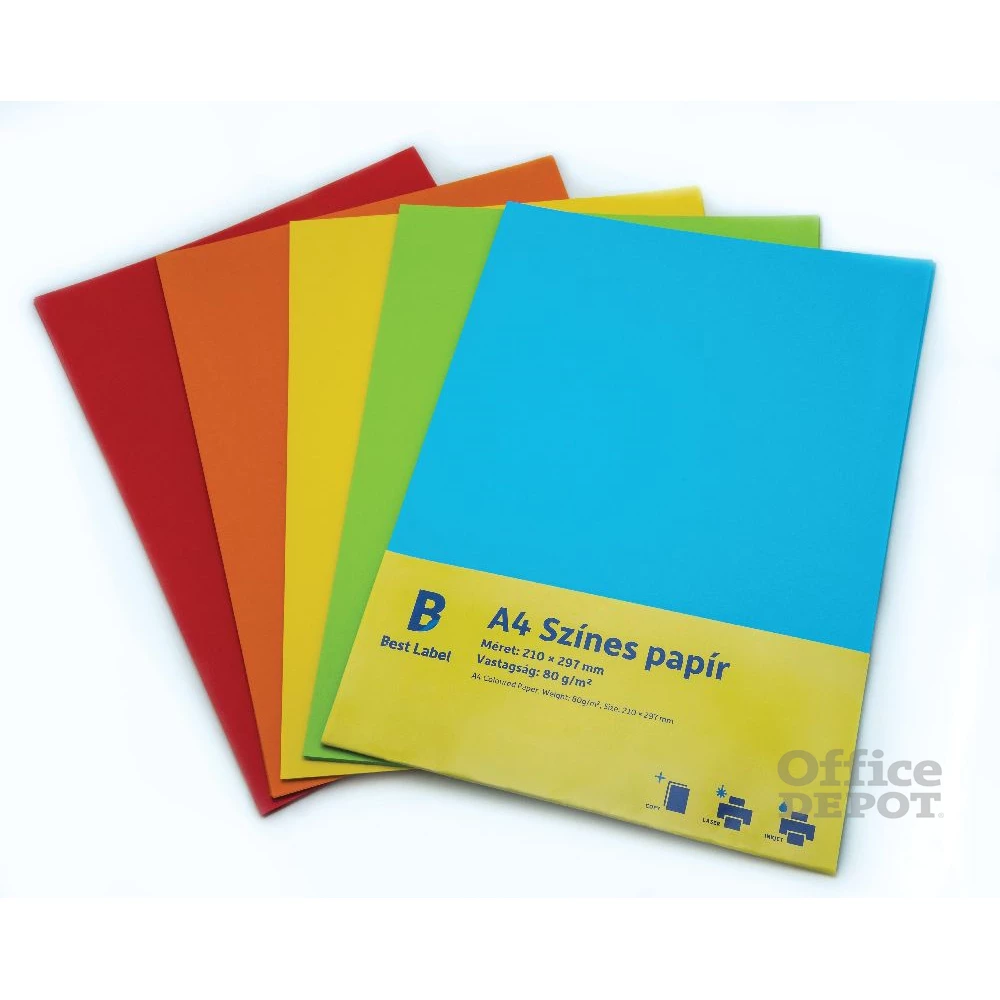 Fűzfő A4 25 ív/csom intenzív zöld papír