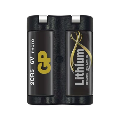 GP 2CR5 Lithium 6V 1db/bliszter fotó elem GP 2CR5 Lithium 6V 1db/bliszter fotó elem