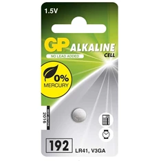 GP LR41 (192) alkáli gombelem 1db/bliszter GP LR41 (192) alkáli gombelem 1db/bliszter