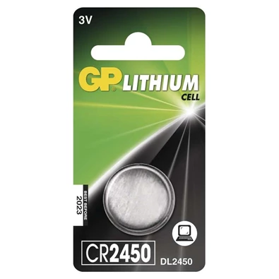 GP B15851 CR2450 lítium gombelem 1db/bliszter