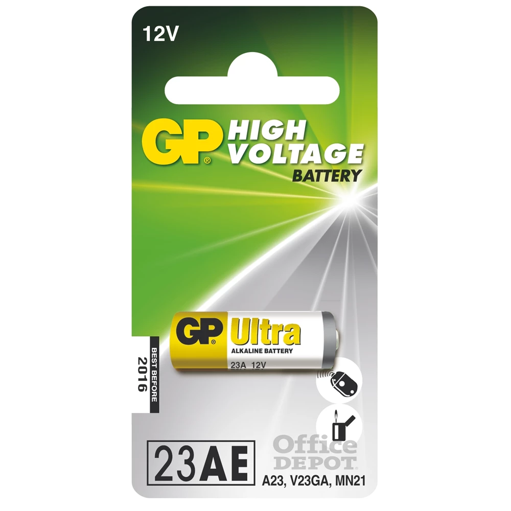 GP B13001 High Voltage 23AF (V23GA, MN21, A23) speciális alkáli elem 1db/bliszter