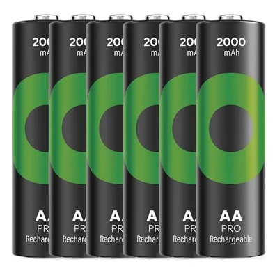 GP ReCyko Pro NiMH Akkumulátor HR6 (AA) 6db GP ReCyko Pro NiMH Akkumulátor HR6 (AA) 6db