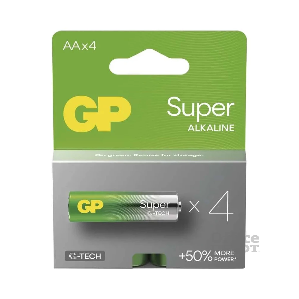 GP Super alkáli elem AA 4db