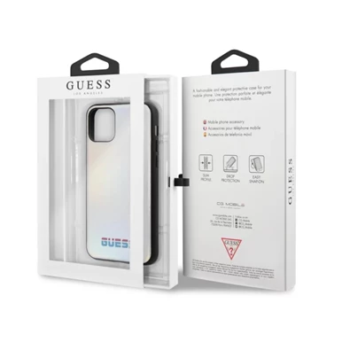 GUESS iPhone 11 Pro Max színváltó ezüst kemény tok GUESS iPhone 11 Pro Max színváltó ezüst kemény tok