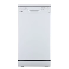 Gaba GMDW-45W fehér, programok száma: 5, szabadonálló, 10 terítékes mosogatógép
