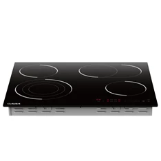 Gaba GMH-C-4TZS beépíthető, elektromos üvegkerámia, főzőzóna:4, beépíthető méret:56cm, főzőlap kerámia főzőlap