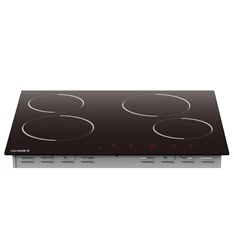 Gaba GMH-C-4 fekete, beépíthető, elektromos üvegkerámia, főzőzóna:4, beépíthető méret.56cm, főzőlap