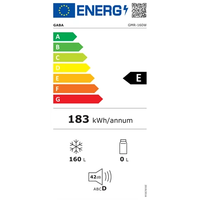 Gaba GMR-160W fagyasztószekrény Gaba GMR-160W fagyasztószekrény