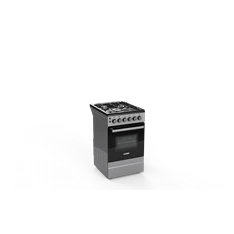 Gaba GOS-G5060GB szürke-fekete, szabadonálló, gáz, főzőzóna: 4, sütő:45L, tűzhely