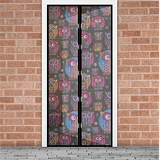 Garden of Eden 11398E 100 x 210 cm baglyos szúnyogháló függöny ajtóra Garden of Eden 11398E 100 x 210 cm baglyos szúnyogháló függöny ajtóra