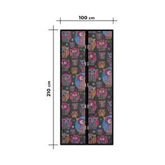 Garden of Eden 11398E 100 x 210 cm baglyos szúnyogháló függöny ajtóra Garden of Eden 11398E 100 x 210 cm baglyos szúnyogháló függöny ajtóra