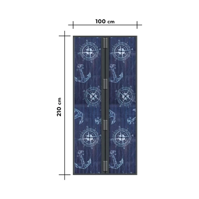 Garden of Eden 11398S 100 x 210 cm horgonyos szúnyogháló függöny ajtóra Garden of Eden 11398S 100 x 210 cm horgonyos szúnyogháló függöny ajtóra