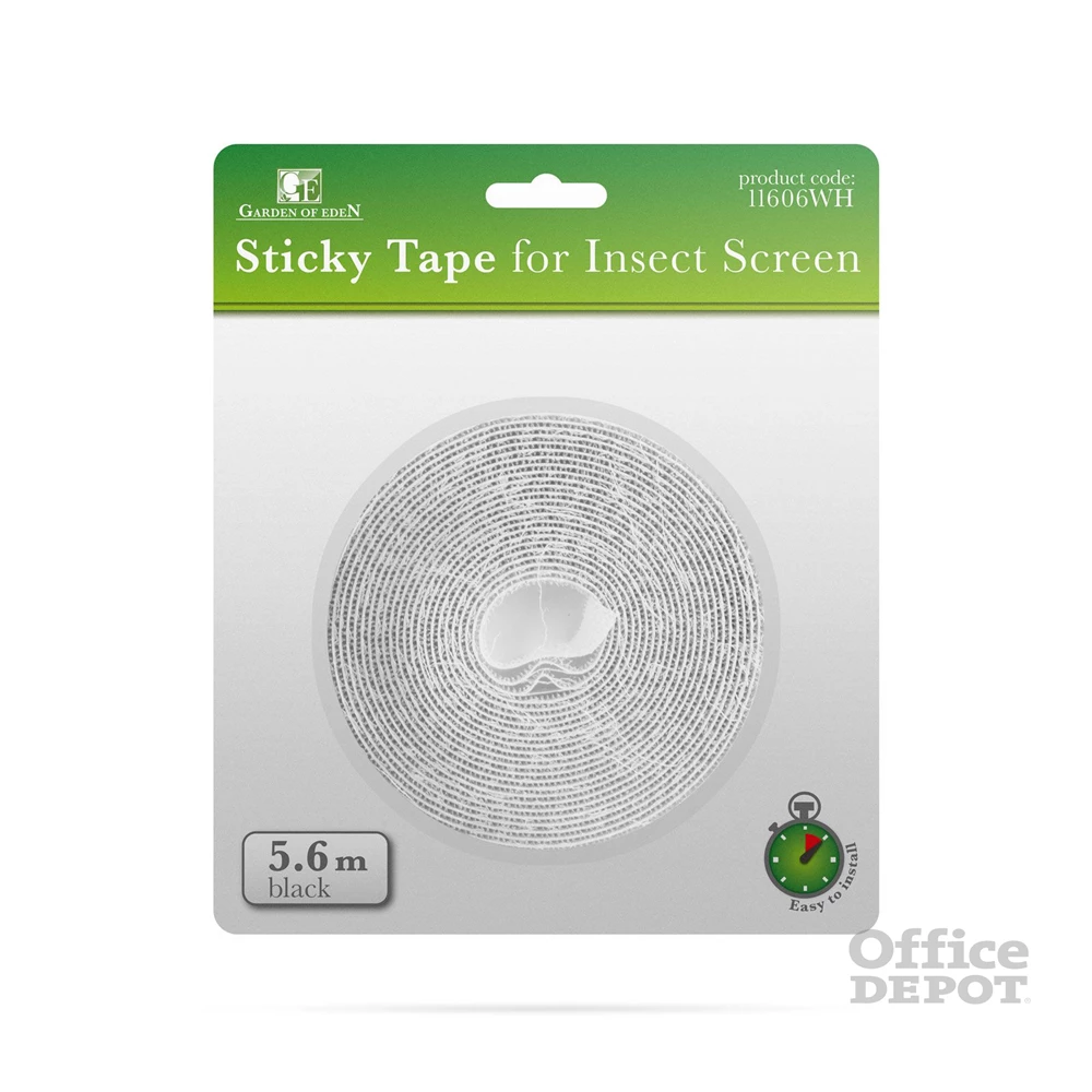 Garden of Eden 11606WH 5,6m fehér öntapadós szúnyogháló rögzítőszalag