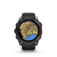 Garmin 010-02905-00 fenix 8 AMOLED (51mm) szilikon pántos fekete okosóra Garmin 010-02905-00 fenix 8 AMOLED (51mm) szilikon pántos fekete okosóra