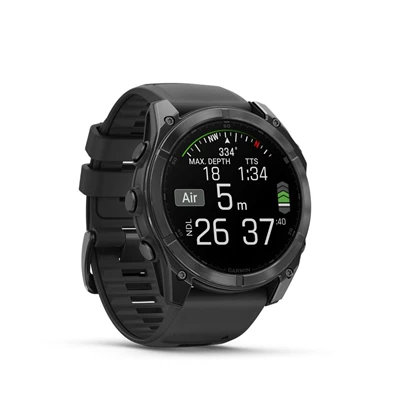 Garmin 010-02905-00 fenix 8 AMOLED (51mm) szilikon pántos fekete okosóra Garmin 010-02905-00 fenix 8 AMOLED (51mm) szilikon pántos fekete okosóra