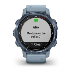 Garmin Descent Mk2S ásványkék tengerkék szilikon szíjjal okosóra Garmin Descent Mk2S ásványkék tengerkék szilikon szíjjal okosóra