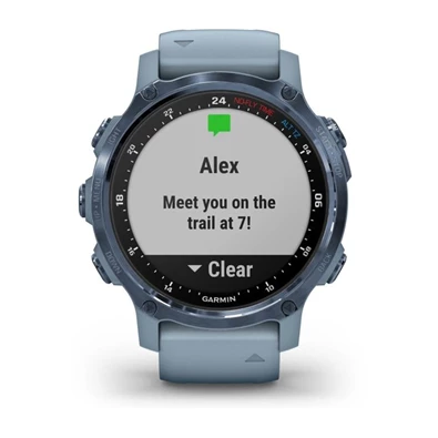 Garmin Descent Mk2S ásványkék tengerkék szilikon szíjjal okosóra Garmin Descent Mk2S ásványkék tengerkék szilikon szíjjal okosóra