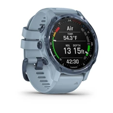 Garmin Descent Mk2S ásványkék tengerkék szilikon szíjjal okosóra Garmin Descent Mk2S ásványkék tengerkék szilikon szíjjal okosóra