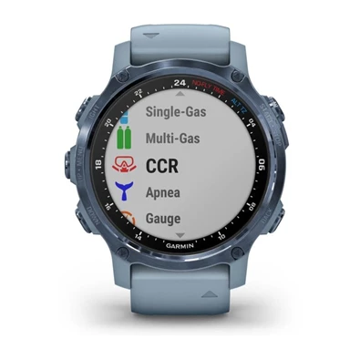 Garmin Descent Mk2S ásványkék tengerkék szilikon szíjjal okosóra Garmin Descent Mk2S ásványkék tengerkék szilikon szíjjal okosóra
