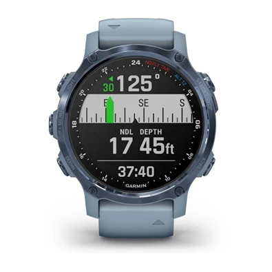 Garmin Descent Mk2S ásványkék tengerkék szilikon szíjjal okosóra Garmin Descent Mk2S ásványkék tengerkék szilikon szíjjal okosóra