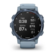 Garmin Descent Mk2S ásványkék tengerkék szilikon szíjjal okosóra Garmin Descent Mk2S ásványkék tengerkék szilikon szíjjal okosóra