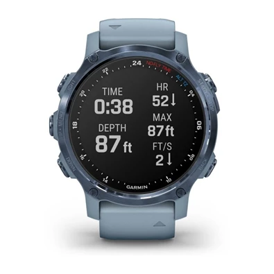 Garmin Descent Mk2S ásványkék tengerkék szilikon szíjjal okosóra Garmin Descent Mk2S ásványkék tengerkék szilikon szíjjal okosóra