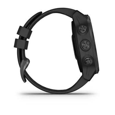 Garmin Descent Mk2S karbon szürke DLC fekete szilikon szíjjal okosóra Garmin Descent Mk2S karbon szürke DLC fekete szilikon szíjjal okosóra