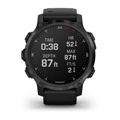 Garmin Descent Mk2S karbon szürke DLC fekete szilikon szíjjal okosóra Garmin Descent Mk2S karbon szürke DLC fekete szilikon szíjjal okosóra