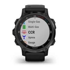Garmin Descent Mk2S karbon szürke DLC fekete szilikon szíjjal okosóra Garmin Descent Mk2S karbon szürke DLC fekete szilikon szíjjal okosóra