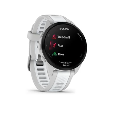 Garmin Forerunner 165 Music szürke/fehér okosóra Garmin Forerunner 165 Music szürke/fehér okosóra