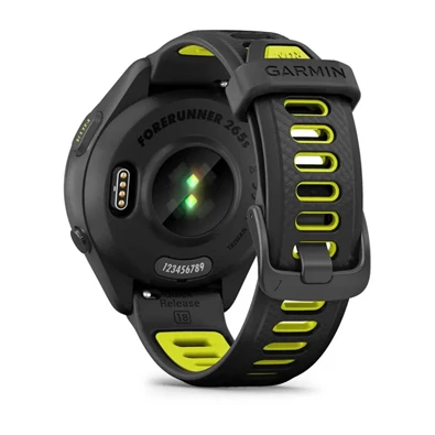 Garmin Forerunner 265S fekete-sárga okosóra Garmin Forerunner 265S fekete-sárga okosóra