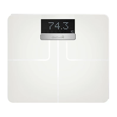 Garmin Index Smart Scale fehér digitális testtömeg összetétel elemző okosmérleg