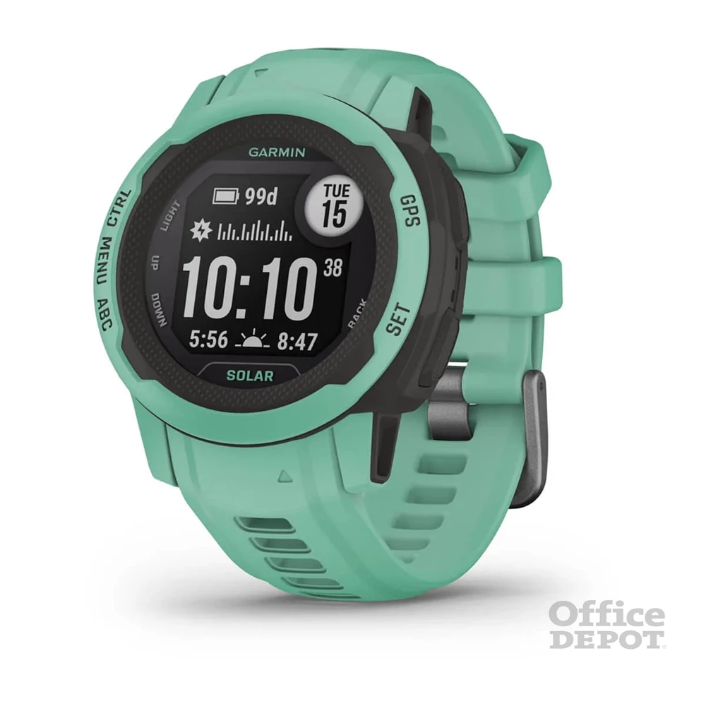 Garmin Instinct 2S Solar világoszöld okosóra
