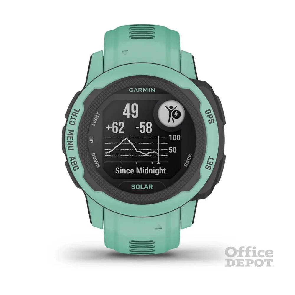 Garmin Instinct 2S Solar világoszöld okosóra