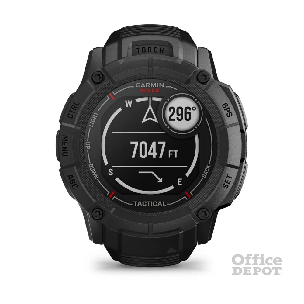 Garmin Instinct 2X Solar Tactical fekete okosóra