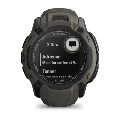 Garmin Instinct 2X Solar mohazöld okosóra Garmin Instinct 2X Solar mohazöld okosóra